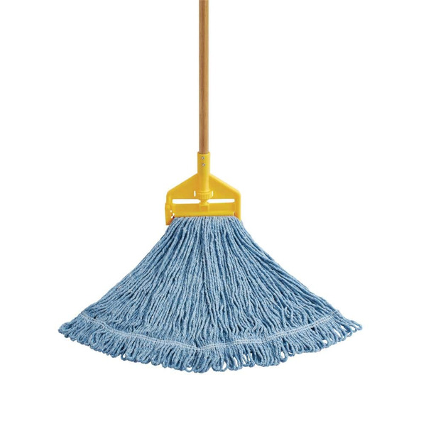 Rubbermaid Commercial Products #24 Cotton Blend String Mop For Heavy-duty Cleaning On Tile, Concrete And Hard Surfaces, Commercial Use