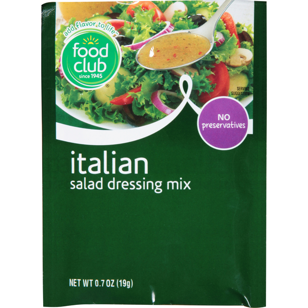 Food Club Salad Dressing Mix, Italian Same-Day Delivery or Pickup |  Stewart's Marketplace