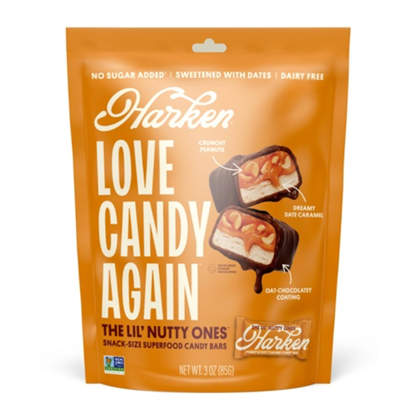 Harken Sweets Nutty Lil' Ones Snack-Size Superfood Candy Bars Same