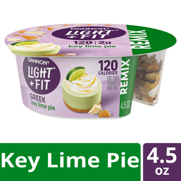 Dannon Light + Fit Remix Key Lime Pie Nonfat Greek Yogurt with