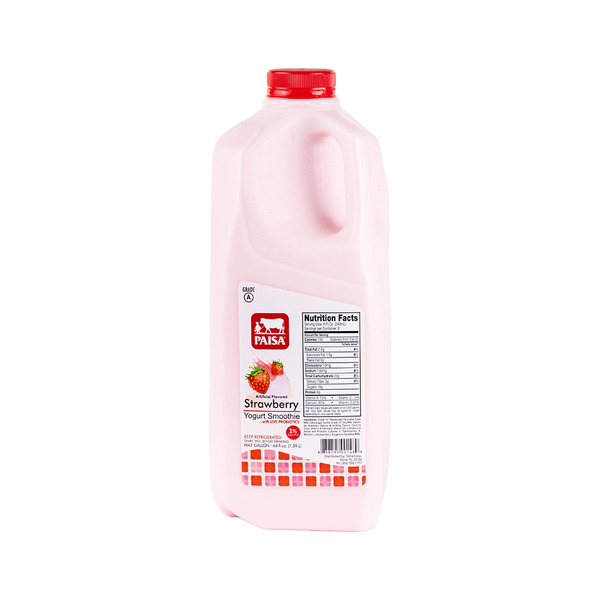 Paisa Strawberry Yogurt Smoothie