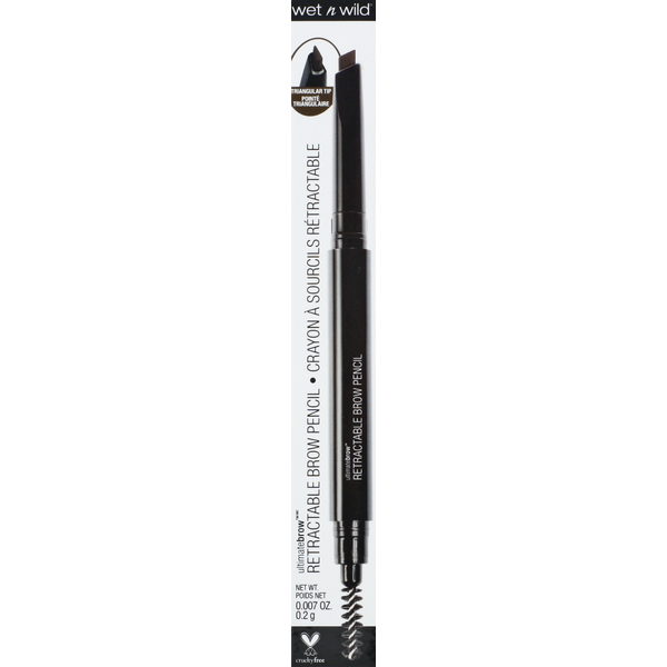 wet n wild Photo Focus Brown Pencil, Retractable, Ash Brown 626A