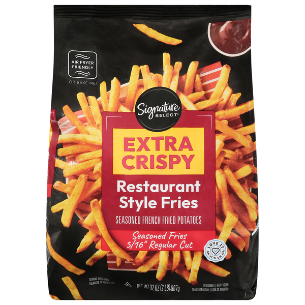 Signature SELECT Extra Crispy Restaurant Style Seasoned French Fried Potatoes
