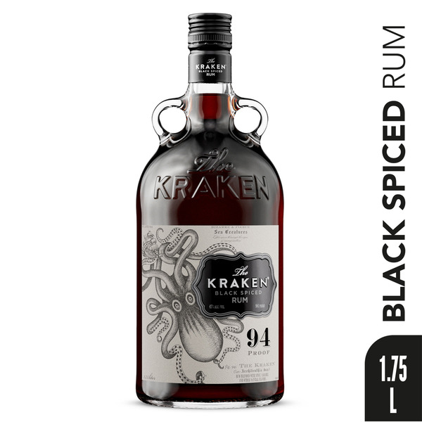 RUM出品 Kraken Rum Black Spiced Rum 94 Proof Same-Day Delivery | Binny's