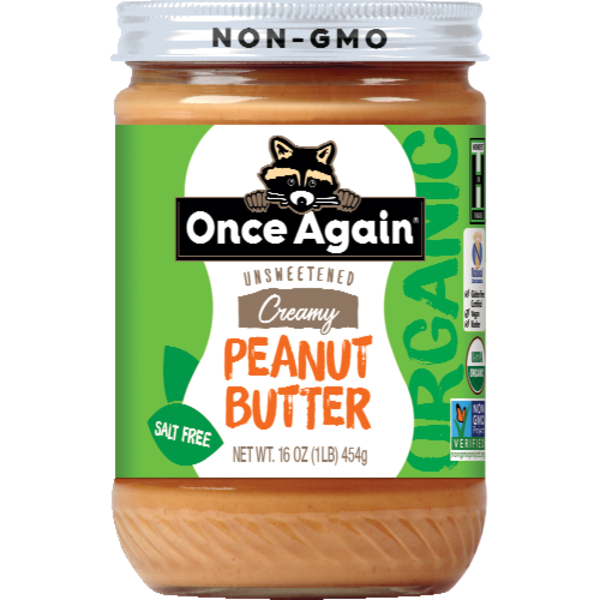 Once Again Organic Creamy Peanut Butter