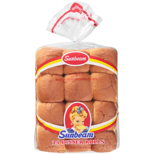 Sunbeam Dinner Rolls (24 oz) from Homeland Instacart