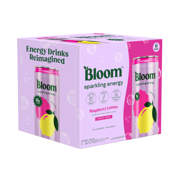Bloom Nutrition Sparkling Energy, Raspberry Lemon Same-Day Pickup