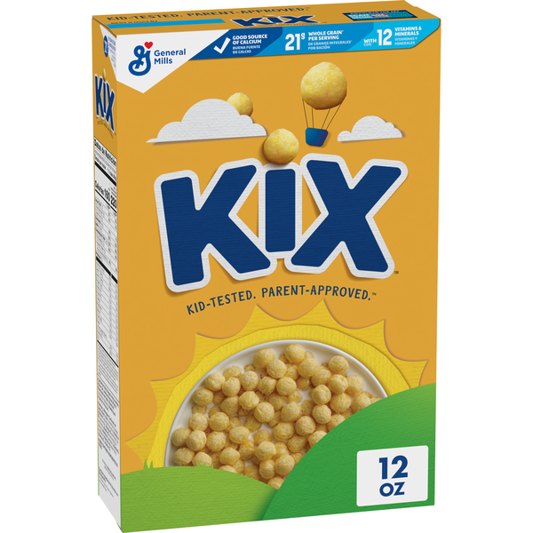 Kix Crispy Corn Puffs Whole Grain Breakfast Cereal