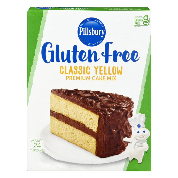 Bob's Red Mill Gluten Free Vanilla Yellow Cake Mix One Four Pouches 19 Ounce Size 4 Per Case