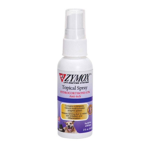 ZYMOX Topical Spray with Hydrocortisone 0.5%