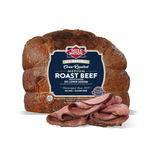 Dietz & Watson All Natural Lower Sodium Roast Beef Same-Day