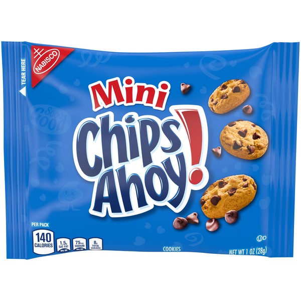Nabisco Mini Chocolate Chip Cookies - Snack Pack