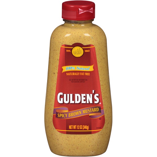 Gulden's Spicy Brown Mustard (12 oz) from HEB Instacart