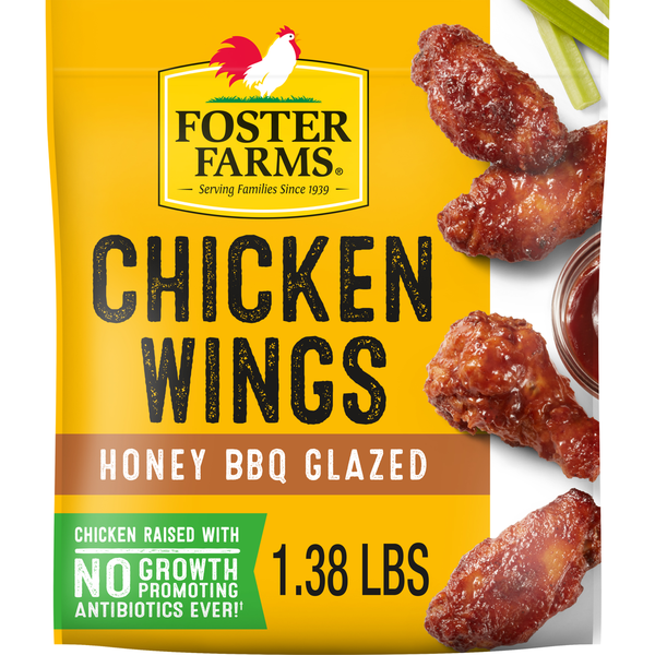 Foster Farms Honey BBQ Glazed Chicken Wings