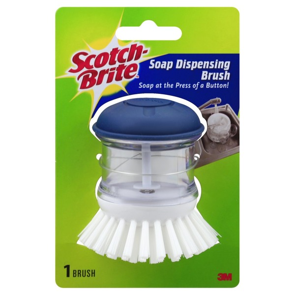 ScotchBrite Brush, Soap Dispensing (1 each) Instacart