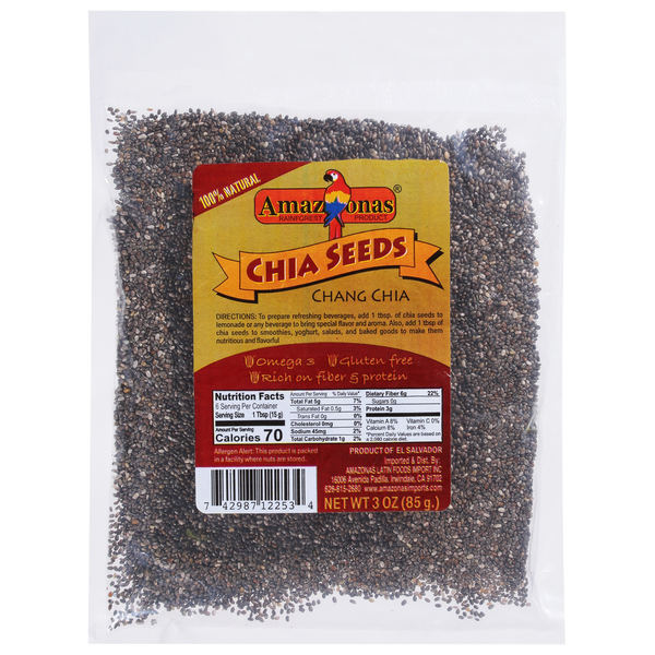 Amazonas Rainforest Products Chia Seeds