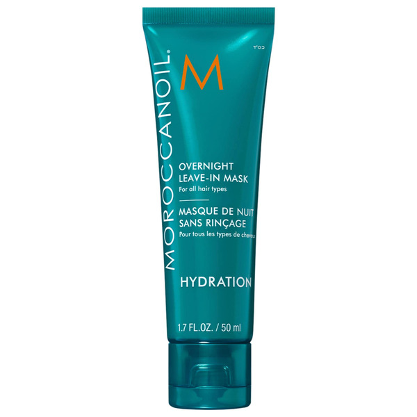 Moroccanoil Overnight Hydrating Leave-In Hair Mask Treatment Serum, Mini