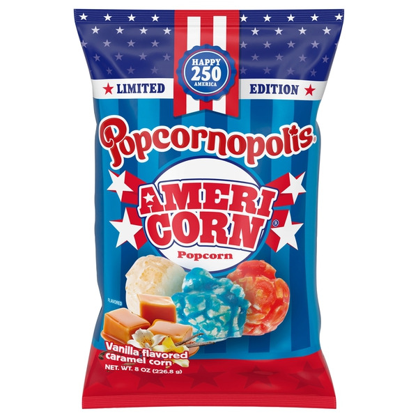 Popcornopolis Popcornopolis Americorn 'America 250 Edition' Vanilla Caramel Popcorn — product image