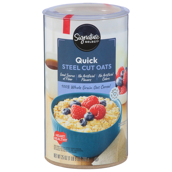 Signature SELECT Oats, Quick, Steel Cut