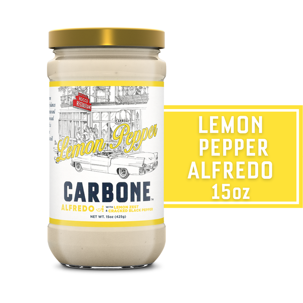 Carbone Lemon Pepper Alfredo Pasta Sauce