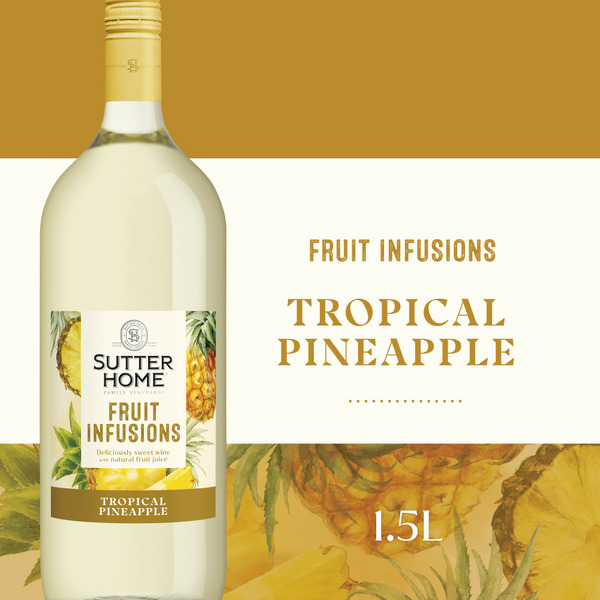 Sutter Home Fruit Infusions Tropical Pineapple White Wine Same-Day