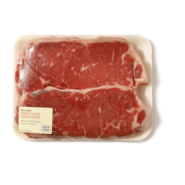 Publix GreenWise USDA Prime Raised Without Antibiotics Boneless Angus New York Strip Steak Same