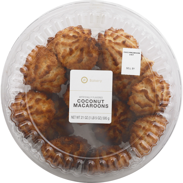 Publix Bakery Macaroons, Coconut (21 oz container) Instacart