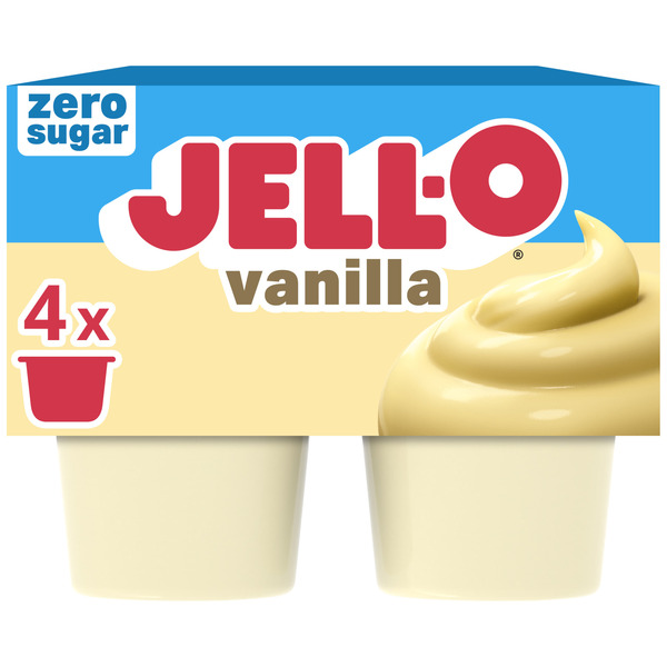 アデナルクリーム(ADENAL Tie2) C-ZEROGEL　ゼロジェル Jell-O Vanilla Sugar Free Refrigerated Pudding Cup Snacks Same-Day