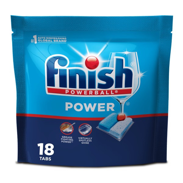 FINISH® Power - 18ct - Dishwasher Detergent - Powerball - Dishwashing ...