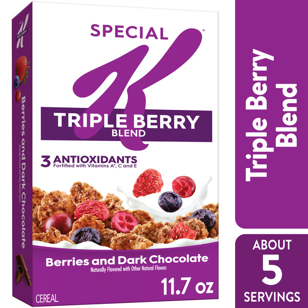 Kellogg's Special K Triple Berry Blend Berries and Dark Chocolate