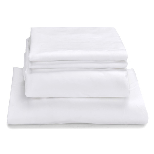 Calvin Klein Queen 4-Piece Sheet Set - White