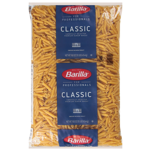 Barilla - Penne Rigate Pasta, Size 72 - 2/10 lbs