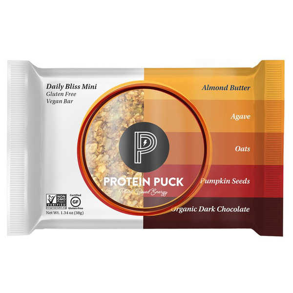 Protein Puck Daily Bliss Vegan Bar