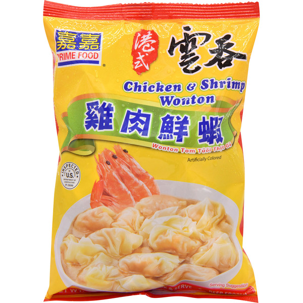 Prime Food Shrimp & Chicken Wonton
