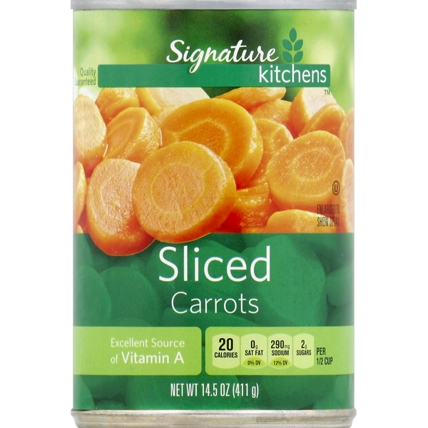 Signature Carrots, Sliced