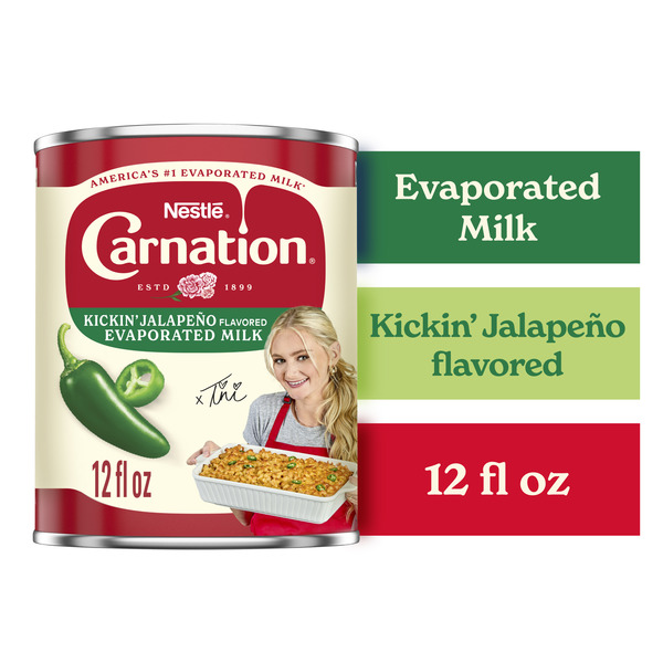 Carnation Kickin' Jalapeno Flavored Evaporated Milk