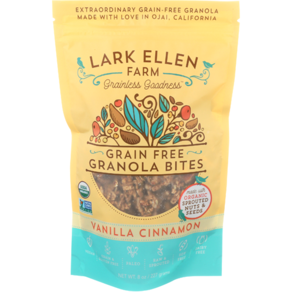 Lark Ellen Farm Organic Grain Free Granola Bites Vanilla Cinnamon