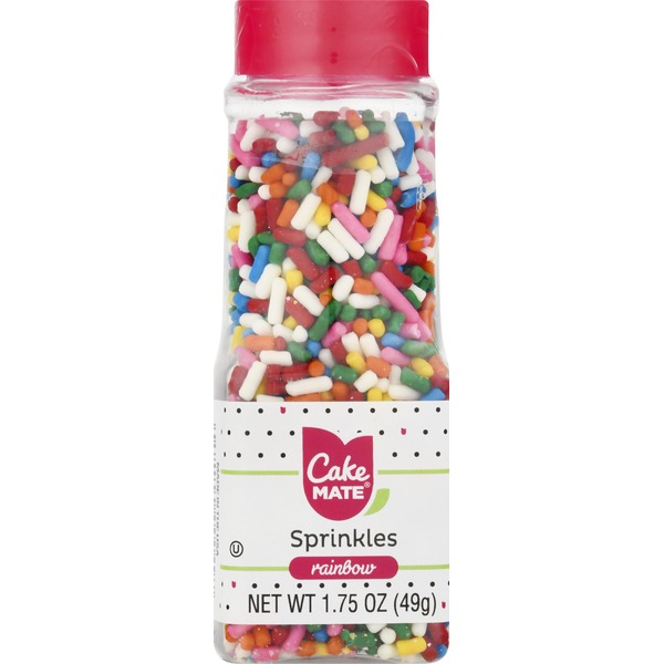 Cake Mate Sprinkles, Rainbow (1.75 oz) from Lunardi’s Markets Instacart