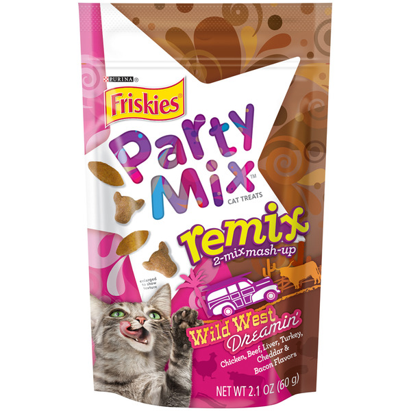 Cat Food Friskies Party Mix Wild West Purina Friskies Party Mix