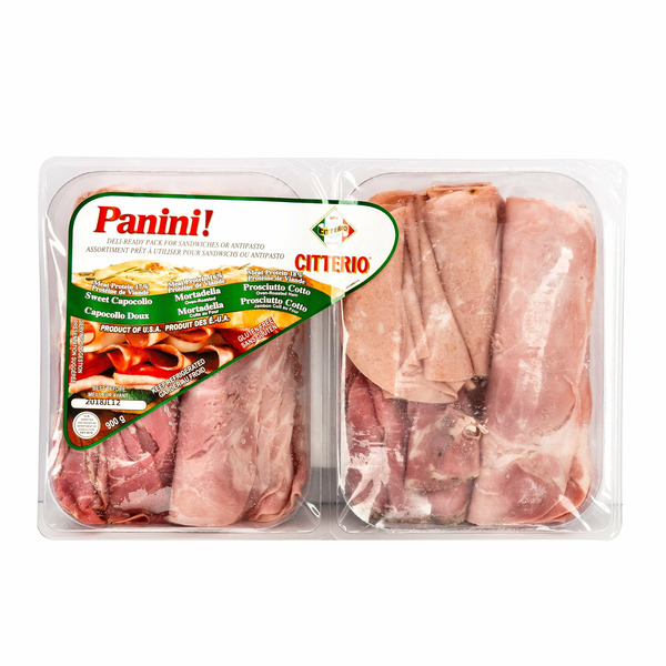 Citterio Panini Assorted Sliced Meat