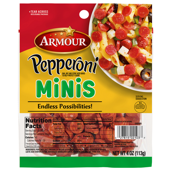 Armour Pepperoni, Minis