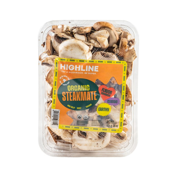 Highline Organic White Steakmate Mini Bella Mushrooms