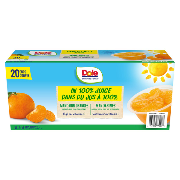 Dole Mandarin Orange Cups