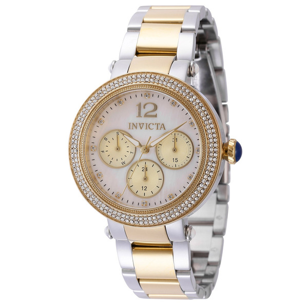 Invicta Bolt Stainless Steel Women's Quartz Watch, 36.5mm