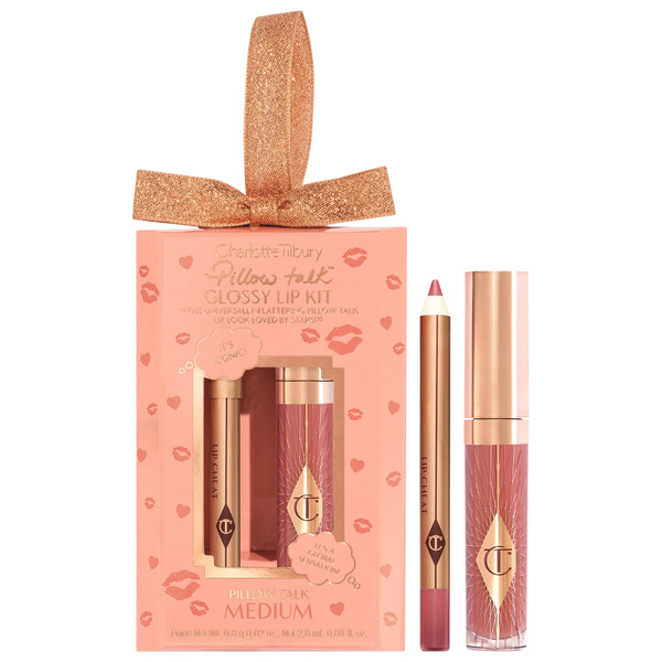Charlotte Tilbury Beauty Mini Pillow Talk Glossy Lip Duos Kit - Medium