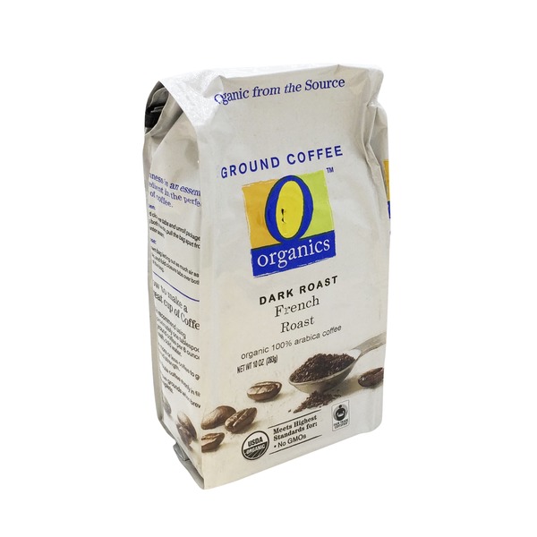 O Organics Dark French Roast Ground Coffee (10 oz) from Safeway Instacart