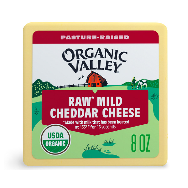 Organic Valley® Raw Mild Organic Cheddar Cheese Block