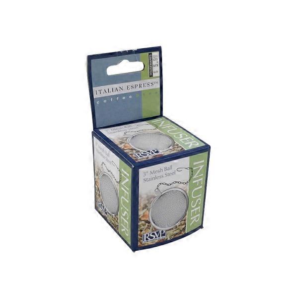 RSVP International Stainless Steel Mesh Tea Ball Infuser