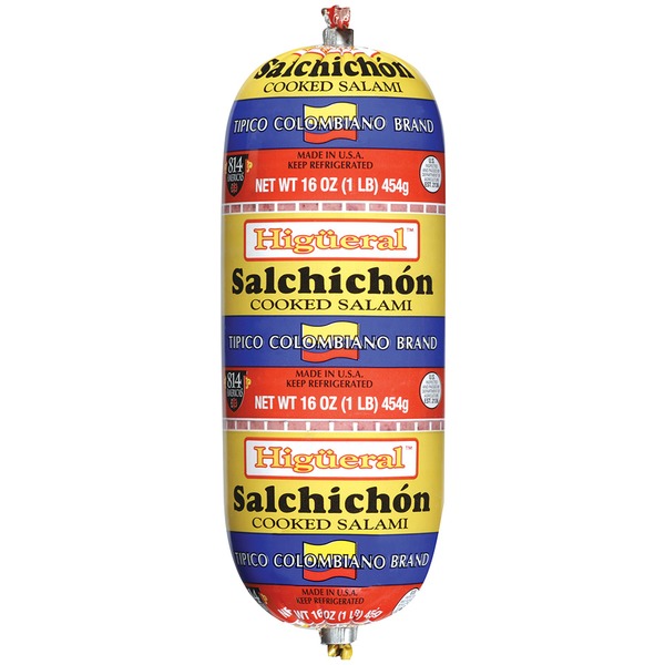Higueral Salchichon Cooked Salami (16 oz) Instacart