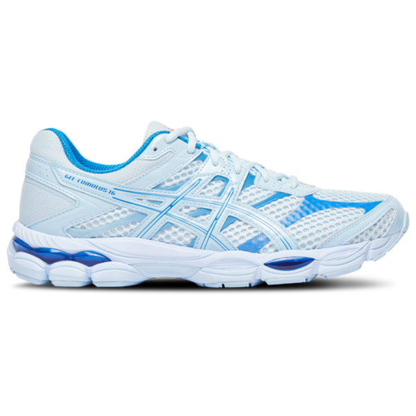 Asics Men's GEL-Cumulus 16 Running Shoes, Size 11 - Light Blue/Denim